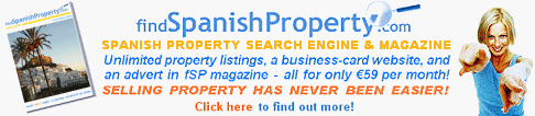 Find Spanish Property Search Engine Banner